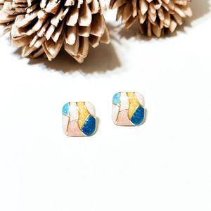 Boho stud earrings